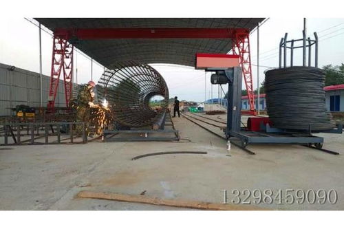 2021泰興鋼筋籠滾焊機鏈條繞筋機在電桿制造中的應(yīng)用